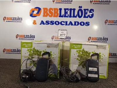 LOTE 077 - 10 POCKET PC GPS P550B. (NO ESTADO) ATENÇÃO! FAZER A VISITAÇÃO ANTES DE ARREMATAR, NÃO SABEMOS SE FUNCIONA. LEILÃO NÃO TEM GARANTIA E NEM DEVOLUÇÃO, SUJEITO A POSSÍVEIS AVARIAS VISÍVEIS/OCULTAS E/OU AUSÊNCIA DE COMPONENTES.