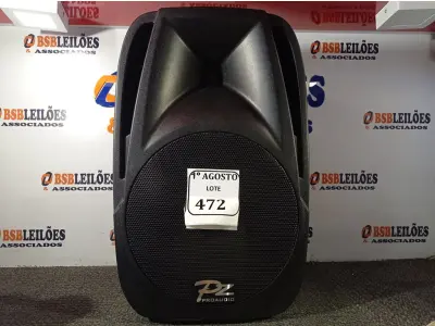LOTE 472 - 01 CAIXA DE SOM PZ PROPASSIVE PRÓ AUDIO PX-12. (NOVA) (NO ESTADO) ATENÇÃO! FAZER A VISITAÇÃO ANTES DE ARREMATAR, NÃO SABEMOS SE FUNCIONA. LEILÃO NÃO TEM GARANTIA E NEM DEVOLUÇÃO, SUJEITO A POSSÍVEIS AVARIAS VISÍVEIS/OCULTAS E/OU AUSÊNCIA DE COMPONENTES.