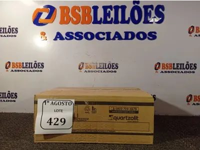 LOTE 429 - 06 REJUNTES ACRÍLICO NA COR CORDA DE 01KG CADA. (NO ESTADO) ATENÇÃO! FAZER A VISITAÇÃO ANTES DE ARREMATAR, NÃO SABEMOS SE FUNCIONA. LEILÃO NÃO TEM GARANTIA E NEM DEVOLUÇÃO, SUJEITO A POSSÍVEIS AVARIAS VISÍVEIS/OCULTAS E/OU AUSÊNCIA DE COMPONENTES.