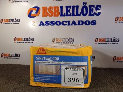 LOTE 396 - 01 CAIXA SIKA TOP 100 REVESTIMENTO IMPERMEABILIZANTE SEMI-FLEXIVEL 18KG. (NO ESTADO) ATENÇÃO! FAZER A VISITAÇÃO ANTES DE ARREMATAR, NÃO SABEMOS SE FUNCIONA. LEILÃO NÃO TEM GARANTIA E NEM DEVOLUÇÃO, SUJEITO A POSSÍVEIS AVARIAS VISÍVEIS/OCULTAS E/OU AUSÊNCIA DE COMPONENTES.