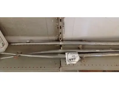 LOTE 497 - 03 MAÇANETAS DE PORTA EM ALUMÍNIO (NO ESTADO) ATENÇÃO! FAZER A VISITAÇÃO ANTES DE ARREMATAR, NÃO SABEMOS SE FUNCIONA. LEILÃO NÃO TEM GARANTIA E NEM DEVOLUÇÃO, SUJEITO A POSSÍVEIS AVARIAS VISÍVEIS/OCULTAS E/OU AUSÊNCIA DE COMPONENTES.