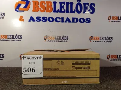 LOTE 506 - 06 REJUNTES ACRÍLICO NA COR CORDA DE 01KG CADA. (NO ESTADO) ATENÇÃO! FAZER A VISITAÇÃO ANTES DE ARREMATAR, NÃO SABEMOS SE FUNCIONA. LEILÃO NÃO TEM GARANTIA E NEM DEVOLUÇÃO, SUJEITO A POSSÍVEIS AVARIAS VISÍVEIS/OCULTAS E/OU AUSÊNCIA DE COMPONENTES.