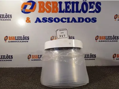 LOTE 317 - 10 MÁSCARAS DE PROTEÇÃO (NO ESTADO) ATENÇÃO! FAZER A VISITAÇÃO ANTES DE ARREMATAR, NÃO SABEMOS SE FUNCIONA. LEILÃO NÃO TEM GARANTIA E NEM DEVOLUÇÃO, SUJEITO A POSSÍVEIS AVARIAS VISÍVEIS/OCULTAS E/OU AUSÊNCIA DE COMPONENTES.