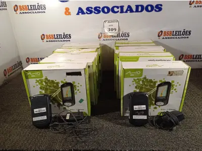 LOTE 309 - 12 POCKET PC GPS P550B. (NO ESTADO) ATENÇÃO! FAZER A VISITAÇÃO ANTES DE ARREMATAR, NÃO SABEMOS SE FUNCIONA. LEILÃO NÃO TEM GARANTIA E NEM DEVOLUÇÃO, SUJEITO A POSSÍVEIS AVARIAS VISÍVEIS/OCULTAS E/OU AUSÊNCIA DE COMPONENTES.
