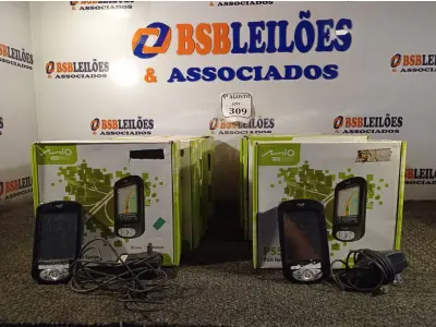 LOTE 309 - 12 POCKET PC GPS P550B. (NO ESTADO) ATENÇÃO! FAZER A VISITAÇÃO ANTES DE ARREMATAR, NÃO SABEMOS SE FUNCIONA. LEILÃO NÃO TEM GARANTIA E NEM DEVOLUÇÃO, SUJEITO A POSSÍVEIS AVARIAS VISÍVEIS/OCULTAS E/OU AUSÊNCIA DE COMPONENTES.