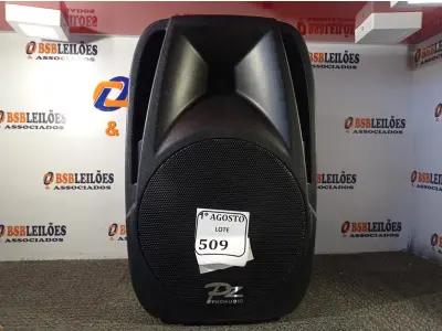 LOTE 509 - 01 CAIXA DE SOM PZ PROPASSIVE PRÓAUDIO PX-12. (NOVA) (NO ESTADO) ATENÇÃO! FAZER A VISITAÇÃO ANTES DE ARREMATAR, NÃO SABEMOS SE FUNCIONA. LEILÃO NÃO TEM GARANTIA E NEM DEVOLUÇÃO, SUJEITO A POSSÍVEIS AVARIAS VISÍVEIS/OCULTAS E/OU AUSÊNCIA DE COMPONENTES.