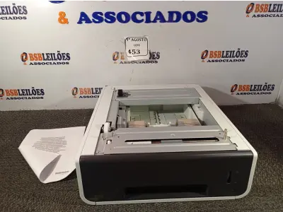 LOTE 453 - 01 GAVETA PARA IMPRESSORA BROTHER LT 300CL. (NO ESTADO) ATENÇÃO! FAZER A VISITAÇÃO ANTES DE ARREMATAR, NÃO SABEMOS SE FUNCIONA. LEILÃO NÃO TEM GARANTIA E NEM DEVOLUÇÃO, SUJEITO A POSSÍVEIS AVARIAS VISÍVEIS/OCULTAS E/OU AUSÊNCIA DE COMPONENTES.