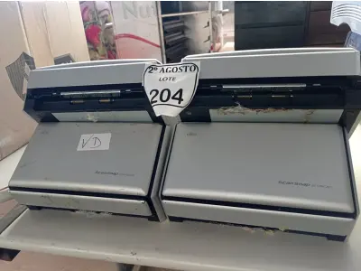 LOTE 204 - 06 SCANNERS MARCA FUJITSU. (NO ESTADO) ATENÇÃO! FAZER A VISITAÇÃO ANTES DE ARREMATAR, NÃO SABEMOS SE FUNCIONA. LEILÃO NÃO TEM GARANTIA E NEM DEVOLUÇÃO, SUJEITO A POSSÍVEIS AVARIAS VISÍVEIS/OCULTAS E/OU AUSÊNCIA DE COMPONENTES.