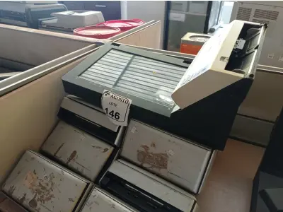 LOTE 146 - 14 SCANNERS MARCAS E MODELOS DIVERSOS. (NO ESTADO) ATENÇÃO! FAZER A VISITAÇÃO ANTES DE ARREMATAR, NÃO SABEMOS SE FUNCIONA. LEILÃO NÃO TEM GARANTIA E NEM DEVOLUÇÃO, SUJEITO A POSSÍVEIS AVARIAS VISÍVEIS/OCULTAS E/OU AUSÊNCIA DE COMPONENTES.