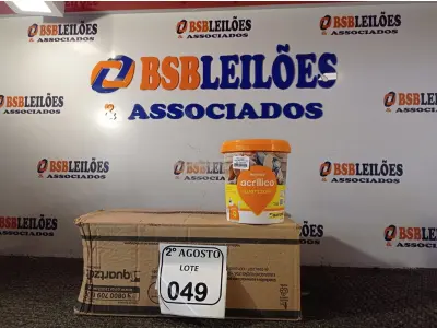 LOTE 049 - 06 REJUNTES ACRÍLICO 1KG CADA. (NO ESTADO) ATENÇÃO! FAZER A VISITAÇÃO ANTES DE ARREMATAR, NÃO SABEMOS SE FUNCIONA. LEILÃO NÃO TEM GARANTIA E NEM DEVOLUÇÃO, SUJEITO A POSSÍVEIS AVARIAS VISÍVEIS/OCULTAS E/OU AUSÊNCIA DE COMPONENTES.