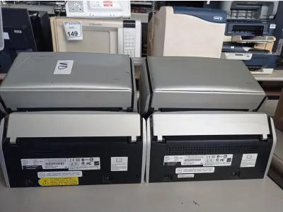 LOTE 204 - 06 SCANNERS MARCA FUJITSU. (NO ESTADO) ATENÇÃO! FAZER A VISITAÇÃO ANTES DE ARREMATAR, NÃO SABEMOS SE FUNCIONA. LEILÃO NÃO TEM GARANTIA E NEM DEVOLUÇÃO, SUJEITO A POSSÍVEIS AVARIAS VISÍVEIS/OCULTAS E/OU AUSÊNCIA DE COMPONENTES.