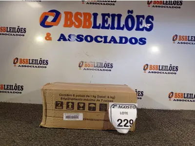 LOTE 229 - 06 REJUNTES ACRÍLICO 1KG CADA.  (NO ESTADO) ATENÇÃO! FAZER A VISITAÇÃO ANTES DE ARREMATAR, NÃO SABEMOS SE FUNCIONA. LEILÃO NÃO TEM GARANTIA E NEM DEVOLUÇÃO, SUJEITO A POSSÍVEIS AVARIAS VISÍVEIS/OCULTAS E/OU AUSÊNCIA DE COMPONENTES.