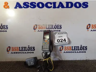 LOTE 024 - 01 LEITOR DE CÓDIGO DE BARRAS CPX1000. (NO ESTADO) ATENÇÃO! FAZER A VISITAÇÃO ANTES DE ARREMATAR, NÃO SABEMOS SE FUNCIONA. LEILÃO NÃO TEM GARANTIA E NEM DEVOLUÇÃO, SUJEITO A POSSÍVEIS AVARIAS VISÍVEIS/OCULTAS E/OU AUSÊNCIA DE COMPONENTES.