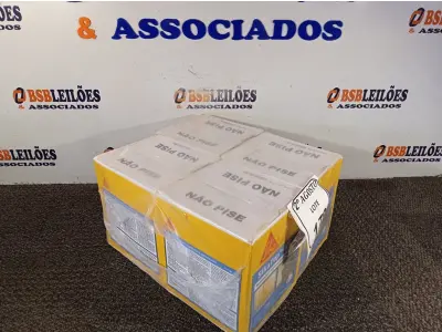 LOTE 178 - 04 CAIXAS SIKATOP-100 REVESTIMENTO IMPERMEABILIZANTE SEMI-FLEXIVEL DE 4KG CADA. (NO ESTADO) ATENÇÃO! FAZER A VISITAÇÃO ANTES DE ARREMATAR, NÃO SABEMOS SE FUNCIONA. LEILÃO NÃO TEM GARANTIA E NEM DEVOLUÇÃO, SUJEITO A POSSÍVEIS AVARIAS VISÍVEIS/OCULTAS E/OU AUSÊNCIA DE COMPONENTES.