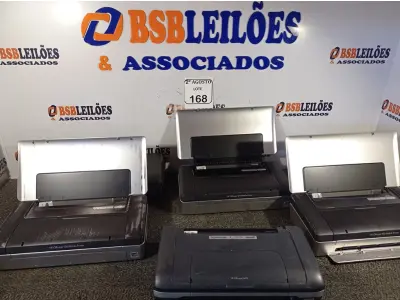 LOTE 168 - 05 SCANNERS MARCAS E MODELOS DIVERSOS. (NO ESTADO) ATENÇÃO! FAZER A VISITAÇÃO ANTES DE ARREMATAR, NÃO SABEMOS SE FUNCIONA. LEILÃO NÃO TEM GARANTIA E NEM DEVOLUÇÃO, SUJEITO A POSSÍVEIS AVARIAS VISÍVEIS/OCULTAS E/OU AUSÊNCIA DE COMPONENTES.