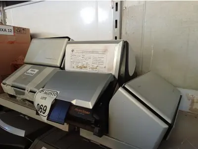 LOTE 069 - 07 SCANNERS DE MARCAS E MODELOS DIVERSOS. (NO ESTADO) ATENÇÃO! FAZER A VISITAÇÃO ANTES DE ARREMATAR, NÃO SABEMOS SE FUNCIONA. LEILÃO NÃO TEM GARANTIA E NEM DEVOLUÇÃO, SUJEITO A POSSÍVEIS AVARIAS VISÍVEIS/OCULTAS E/OU AUSÊNCIA DE COMPONENTES.