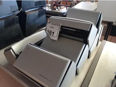 LOTE 161 - 08 SCANNERS DE MARCAS E MODELOS DIVERSOS. (NO ESTADO) ATENÇÃO! FAZER A VISITAÇÃO ANTES DE ARREMATAR, NÃO SABEMOS SE FUNCIONA. LEILÃO NÃO TEM GARANTIA E NEM DEVOLUÇÃO, SUJEITO A POSSÍVEIS AVARIAS VISÍVEIS/OCULTAS E/OU AUSÊNCIA DE COMPONENTES.