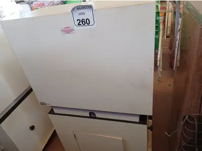 LOTE 260 - 01 CABINE ASSÉPTICA. (NO ESTADO) ATENÇÃO! FAZER A VISITAÇÃO ANTES DE ARREMATAR, NÃO SABEMOS SE FUNCIONA. LEILÃO NÃO TEM GARANTIA E NEM DEVOLUÇÃO, SUJEITO A POSSÍVEIS AVARIAS VISÍVEIS/OCULTAS E/OU AUSÊNCIA DE COMPONENTES.
