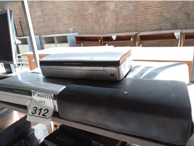 LOTE 312 - 05 SCANNERS DA MARCA HP. (NO ESTADO) ATENÇÃO! FAZER A VISITAÇÃO ANTES DE ARREMATAR, NÃO SABEMOS SE FUNCIONA. LEILÃO NÃO TEM GARANTIA E NEM DEVOLUÇÃO, SUJEITO A POSSÍVEIS AVARIAS VISÍVEIS/OCULTAS E/OU AUSÊNCIA DE COMPONENTES.