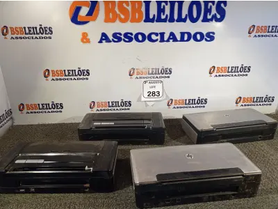 LOTE 283 - 04 SCANNERS MARCA HP. (NO ESTADO) ATENÇÃO! FAZER A VISITAÇÃO ANTES DE ARREMATAR, NÃO SABEMOS SE FUNCIONA. LEILÃO NÃO TEM GARANTIA E NEM DEVOLUÇÃO, SUJEITO A POSSÍVEIS AVARIAS VISÍVEIS/OCULTAS E/OU AUSÊNCIA DE COMPONENTES.