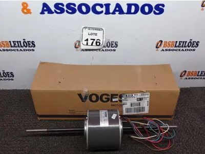 LOTE 176 - 01 MOTOR ELÉTRICO PARA EVAPORADORA DE AR CONDICIONADO. (NO ESTADO) ATENÇÃO! FAZER A VISITAÇÃO ANTES DE ARREMATAR, NÃO SABEMOS SE FUNCIONA. LEILÃO NÃO TEM GARANTIA E NEM DEVOLUÇÃO, SUJEITO A POSSÍVEIS AVARIAS VISÍVEIS/OCULTAS E/OU AUSÊNCIA DE COMPONENTES.