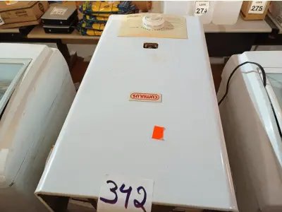 LOTE 342 - 01 FOGÃO 04 BOCAS E 01 AQUECEDOR A GÁS. (NO ESTADO) ATENÇÃO! FAZER A VISITAÇÃO ANTES DE ARREMATAR, NÃO SABEMOS SE FUNCIONA. LEILÃO NÃO TEM GARANTIA E NEM DEVOLUÇÃO, SUJEITO A POSSÍVEIS AVARIAS VISÍVEIS/OCULTAS E/OU AUSÊNCIA DE COMPONENTES.