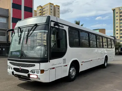 LOTE 002 - 01 ÔNIBUS MERCEDES BENZ 1722, ANO 2011/2011, 44 LUGARES, PNEUS NOVOS, MANUTENÇÕES EM DIA, 2024 QUITADO, PERFEITA CONSERVAÇÃO. (NO ESTADO)