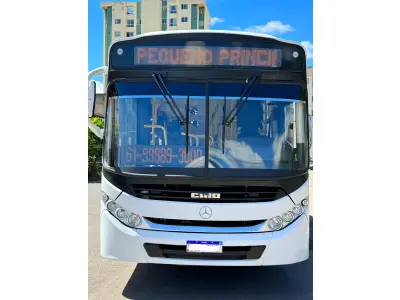 LOTE 005 - 01 ÔNIBUS CAIO APACHE VIP III, ANO 2013/2014, 42 LUGARES MERCEDES 1721 EURO5, PNEUS NOVOS, 2024 QUITADO, BAIXA QUILOMETRAGEM, REVISÕES EM DIA, ESTADO DE NOVO, VEÍCULO A PRONTA ENTREGA. SÓ DE BRASÍLIA – DF (NO ESTADO),