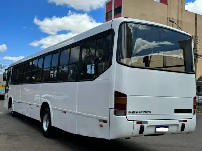 LOTE 001 - 01 ÔNIBUS MERCEDES BENZ 1722, ANO 2011/2012, 42 LUGARES, PNEUS NOVOS, MANUTENÇÕES EM DIA, 2024 QUITADO, PERFEITA CONSERVAÇÃO. (NO ESTADO)