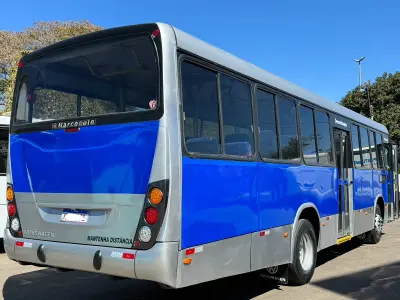 LOTE 003 - 01 ÔNIBUS MICRAO TORINO MWM 15190, ANO 2011/2012, 40 LUGARES, PNEUS NOVOS, 2024 QUITADO, REVISÕES EM DIA. ÓTIMA CONSERVAÇÃO. PEGAR E TRABALHAR. (NO ESTADO)