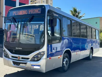 LOTE 003 - 01 ÔNIBUS MICRAO TORINO MWM 15190, ANO 2011/2012, 40 LUGARES, PNEUS NOVOS, 2024 QUITADO, REVISÕES EM DIA. ÓTIMA CONSERVAÇÃO. PEGAR E TRABALHAR. (NO ESTADO)