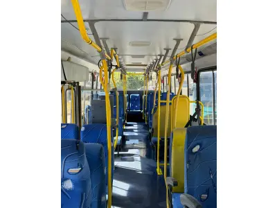 LOTE 003 - 01 ÔNIBUS MICRAO TORINO MWM 15190, ANO 2011/2012, 40 LUGARES, PNEUS NOVOS, 2024 QUITADO, REVISÕES EM DIA. ÓTIMA CONSERVAÇÃO. PEGAR E TRABALHAR. (NO ESTADO)