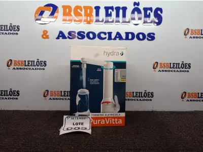 LOTE 003 - 01 TORNEIRA ELETRÔNICA PURA VITTA 220V ÁGUA QUENTE (NOVA).(NO ESTADO) ATENÇÃO! FAZER A VISITAÇÃO ANTES DE ARREMATAR, NÃO SABEMOS SE FUNCIONA. LEILÃO NÃO TEM GARANTIA E NEM DEVOLUÇÃO, SUJEITO A POSSÍVEIS AVARIAS VISÍVEIS/OCULTAS E/OU AUSÊNCIA DE COMPONENTES.