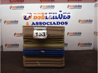 LOTE 153 - 01 LOTE COM DIVERSAS BANDEJAS, APROXIMADAMENTE 40. (NO ESTADO) ATENÇÃO! FAZER A VISITAÇÃO ANTES DE ARREMATAR, NÃO SABEMOS SE FUNCIONA. LEILÃO NÃO TEM GARANTIA E NEM DEVOLUÇÃO, SUJEITO A POSSÍVEIS AVARIAS VISÍVEIS/OCULTAS E/OU AUSÊNCIA DE COMPONENTES.
