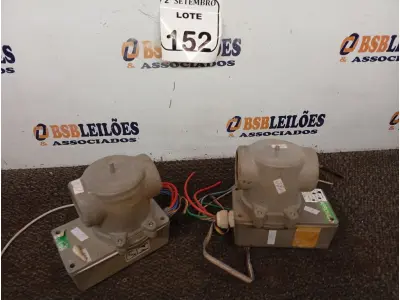LOTE 152 - 02 AQUECEDORES PARA BANHEIRA. (NO ESTADO) ATENÇÃO! FAZER A VISITAÇÃO ANTES DE ARREMATAR, NÃO SABEMOS SE FUNCIONA. LEILÃO NÃO TEM GARANTIA E NEM DEVOLUÇÃO, SUJEITO A POSSÍVEIS AVARIAS VISÍVEIS/OCULTAS E/OU AUSÊNCIA DE COMPONENTES.