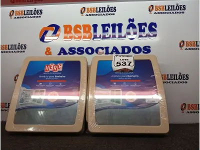 LOTE 537 - 02 ARMARIO PLAST EMB 34X37X10CM BEGE HERC. (NO ESTADO) ATENÇÃO! FAZER A VISITAÇÃO ANTES DE ARREMATAR, NÃO SABEMOS SE FUNCIONA. LEILÃO NÃO TEM GARANTIA E NEM DEVOLUÇÃO, SUJEITO A POSSÍVEIS AVARIAS VISÍVEIS/OCULTAS E/OU AUSÊNCIA DE COMPONENTES.