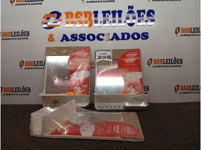 LOTE 228 - 03 ESPELHEIRA BELLART BR DURIN. (NO ESTADO) ATENÇÃO! FAZER A VISITAÇÃO ANTES DE ARREMATAR, NÃO SABEMOS SE FUNCIONA. LEILÃO NÃO TEM GARANTIA E NEM DEVOLUÇÃO, SUJEITO A POSSÍVEIS AVARIAS VISÍVEIS/OCULTAS E/OU AUSÊNCIA DE COMPONENTES.