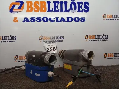 LOTE 258 -  02 AQUECEDORES PARA BANHEIRA. (NO ESTADO) ATENÇÃO! FAZER A VISITAÇÃO ANTES DE ARREMATAR, NÃO SABEMOS SE FUNCIONA. LEILÃO NÃO TEM GARANTIA E NEM DEVOLUÇÃO, SUJEITO A POSSÍVEIS AVARIAS VISÍVEIS/OCULTAS E/OU AUSÊNCIA DE COMPONENTES.