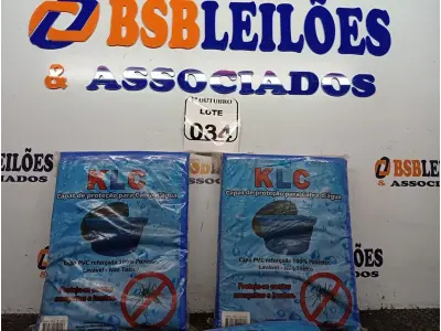 LOTE 034 - 03 CAPAS DE PROTEÇÃO P/ CAIXAS D´ÁGUA SENDO 02 DE 500L E 01 DE 1000L. (NO ESTADO) ATENÇÃO! FAZER A VISITAÇÃO ANTES DE ARREMATAR, NÃO SABEMOS SE FUNCIONA. LEILÃO NÃO TEM GARANTIA E NEM DEVOLUÇÃO, SUJEITO A POSSÍVEIS AVARIAS VISÍVEIS/OCULTAS E/OU AUSÊNCIA DE COMPONENTES.