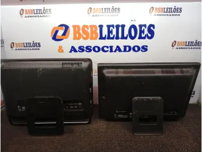 LOTE 203 - 02 ALL IN ONE HP P/ RETIRADA DE PEÇAS. (NO ESTADO) ATENÇÃO! FAZER A VISITAÇÃO ANTES DE ARREMATAR, NÃO SABEMOS SE FUNCIONA. LEILÃO NÃO TEM GARANTIA E NEM DEVOLUÇÃO, SUJEITO A POSSÍVEIS AVARIAS VISÍVEIS/OCULTAS E/OU AUSÊNCIA DE COMPONENTES.