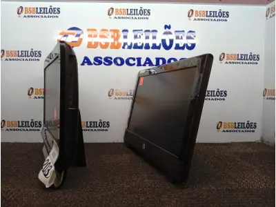 LOTE 203 - 02 ALL IN ONE HP P/ RETIRADA DE PEÇAS. (NO ESTADO) ATENÇÃO! FAZER A VISITAÇÃO ANTES DE ARREMATAR, NÃO SABEMOS SE FUNCIONA. LEILÃO NÃO TEM GARANTIA E NEM DEVOLUÇÃO, SUJEITO A POSSÍVEIS AVARIAS VISÍVEIS/OCULTAS E/OU AUSÊNCIA DE COMPONENTES.