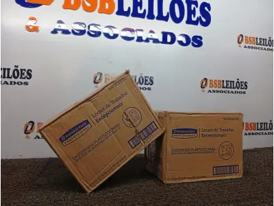 LOTE 552 - 02 CAIXAS COM SAQUINHOS PLÁSTICOS PARA DESCARTES DE ABSORVENTES, CONTEM 10 PERFIS COM 60 UNIDADES CADA E (NO ESTADO) ATENÇÃO! FAZER A VISITAÇÃO ANTES DE ARREMATAR, NÃO SABEMOS SE FUNCIONA. LEILÃO NÃO TEM GARANTIA E NEM DEVOLUÇÃO, SUJEITO A POSSÍVEIS AVARIAS VISÍVEIS/OCULTAS E/OU AUSÊNCIA DE COMPONENTES.