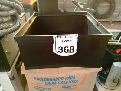 LOTE 368 - 01 PROLONGADOR P/ CAIXA COLETORA.  (NO ESTADO) ATENÇÃO! FAZER A VISITAÇÃO ANTES DE ARREMATAR, NÃO SABEMOS SE FUNCIONA. LEILÃO NÃO TEM GARANTIA E NEM DEVOLUÇÃO, SUJEITO A POSSÍVEIS AVARIAS VISÍVEIS/OCULTAS E/OU AUSÊNCIA DE COMPONENTES.