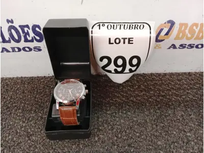 LOTE 299 - 01 RELÓGIO DE PULSO WOKAI. (NO ESTADO) ATENÇÃO! FAZER A VISITAÇÃO ANTES DE ARREMATAR, NÃO SABEMOS SE FUNCIONA. LEILÃO NÃO TEM GARANTIA E NEM DEVOLUÇÃO, SUJEITO A POSSÍVEIS AVARIAS VISÍVEIS/OCULTAS E/OU AUSÊNCIA DE COMPONENTES.