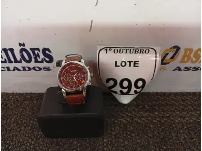LOTE 299 - 01 RELÓGIO DE PULSO WOKAI. (NO ESTADO) ATENÇÃO! FAZER A VISITAÇÃO ANTES DE ARREMATAR, NÃO SABEMOS SE FUNCIONA. LEILÃO NÃO TEM GARANTIA E NEM DEVOLUÇÃO, SUJEITO A POSSÍVEIS AVARIAS VISÍVEIS/OCULTAS E/OU AUSÊNCIA DE COMPONENTES.