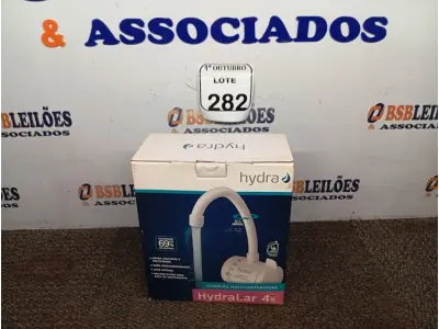 LOTE 282 - 01 TORNEIRA HYDRA MULTI-TEMPERATURA P/ BANCADA 220V. (NO ESTADO) ATENÇÃO! FAZER A VISITAÇÃO ANTES DE ARREMATAR, NÃO SABEMOS SE FUNCIONA. LEILÃO NÃO TEM GARANTIA E NEM DEVOLUÇÃO, SUJEITO A POSSÍVEIS AVARIAS VISÍVEIS/OCULTAS E/OU AUSÊNCIA DE COMPONENTES.