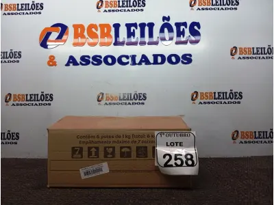 LOTE 258 - 06 REJUNTES ACRÍLICO NA COR CORDA DE 1KG CADA E 01 PAR DE LUVAS DE PANO. (NO ESTADO) ATENÇÃO! FAZER A VISITAÇÃO ANTES DE ARREMATAR, NÃO SABEMOS SE FUNCIONA. LEILÃO NÃO TEM GARANTIA E NEM DEVOLUÇÃO, SUJEITO A POSSÍVEIS AVARIAS VISÍVEIS/OCULTAS E/OU AUSÊNCIA DE COMPONENTES.