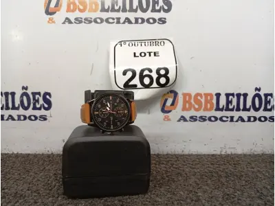 LOTE 268 - 01 RELÓGIO DE PULSO GENOVA. (NO ESTADO) ATENÇÃO! FAZER A VISITAÇÃO ANTES DE ARREMATAR, NÃO SABEMOS SE FUNCIONA. LEILÃO NÃO TEM GARANTIA E NEM DEVOLUÇÃO, SUJEITO A POSSÍVEIS AVARIAS VISÍVEIS/OCULTAS E/OU AUSÊNCIA DE COMPONENTES.