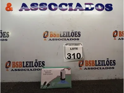 LOTE 310 - 01 BOMBA ELÉTRICA DE ÁGUA P/ GALÕES. (NO ESTADO) ATENÇÃO! FAZER A VISITAÇÃO ANTES DE ARREMATAR, NÃO SABEMOS SE FUNCIONA. LEILÃO NÃO TEM GARANTIA E NEM DEVOLUÇÃO, SUJEITO A POSSÍVEIS AVARIAS VISÍVEIS/OCULTAS E/OU AUSÊNCIA DE COMPONENTES.