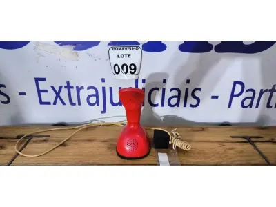 LOTE 009 - 01 TELEFONE ANOS 70 "NAJA" FICOU CONHECIDO NO BRASILIA COMO JK. (NO ESTADO)
